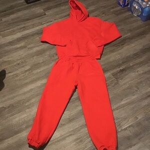 Men's Red Sweatpants Joggers - Casual Comfort